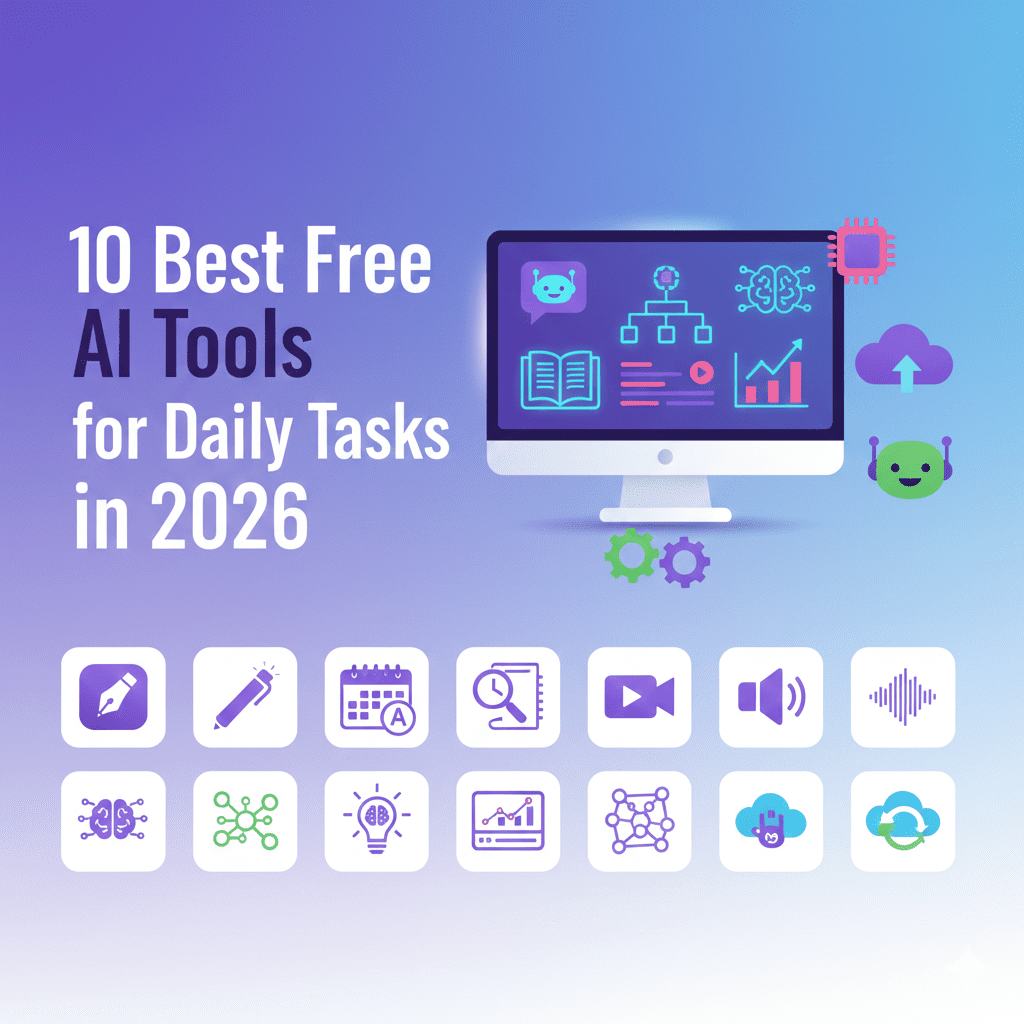 10 Best Free AI Tools for Daily Tasks in 2026