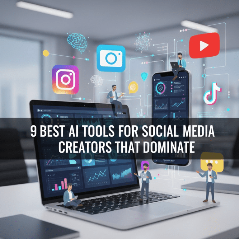 9 Best AI Tools for Social Media Creators That Dominate
