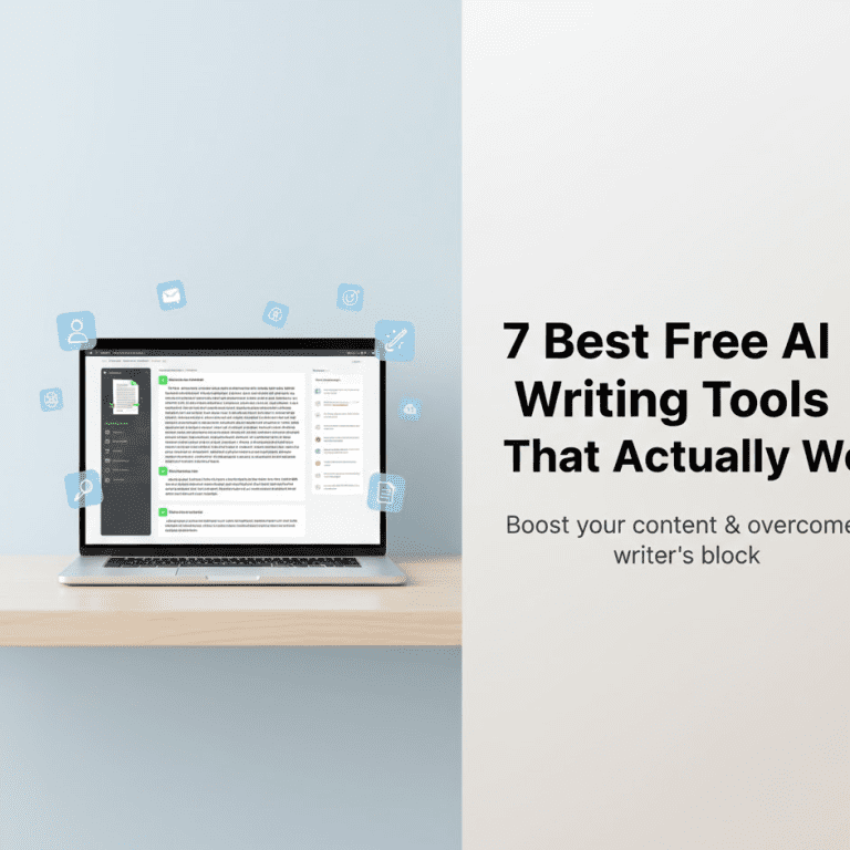 7 Best Free AI Writing Tools That Actually Work