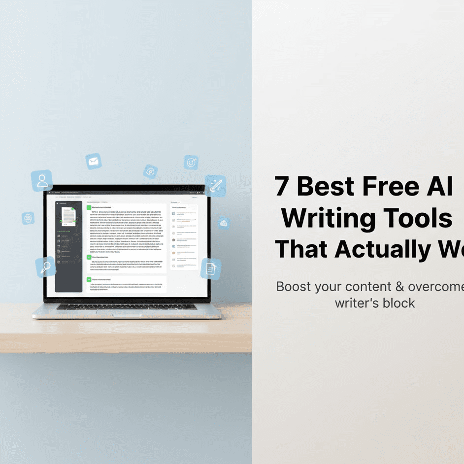 7 Best Free AI Writing Tools That Actually Work