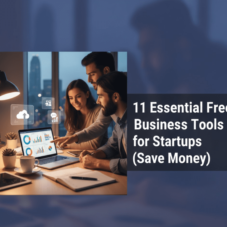 11 Essential Free Business Tools for Startups (Save Money)