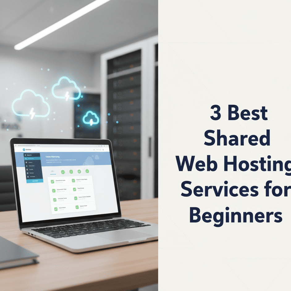 3 Best Shared Web Hosting Services for Beginners
