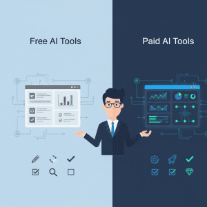 Key Differences Between Free and Paid AI Tools