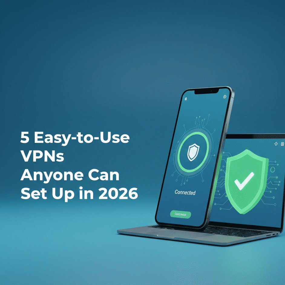 5 Easy-to-Use VPNs Anyone Can Set Up in 2026