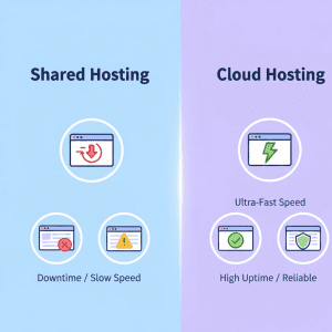 Performance Comparison: Shared vs Cloud