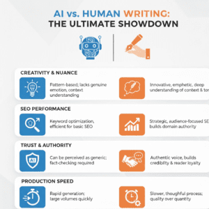 AI Writing vs Human Writing: Content Quality Comparison
