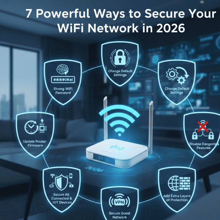 7 Powerful Ways to Secure Your WiFi Network in 2026