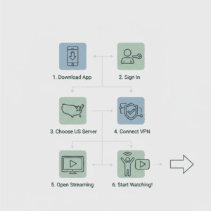 Steps to set up a VPN for ESPN3 streaming