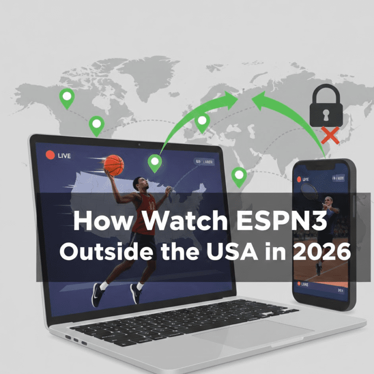 How to Watch ESPN3 Outside the USA in 2026
