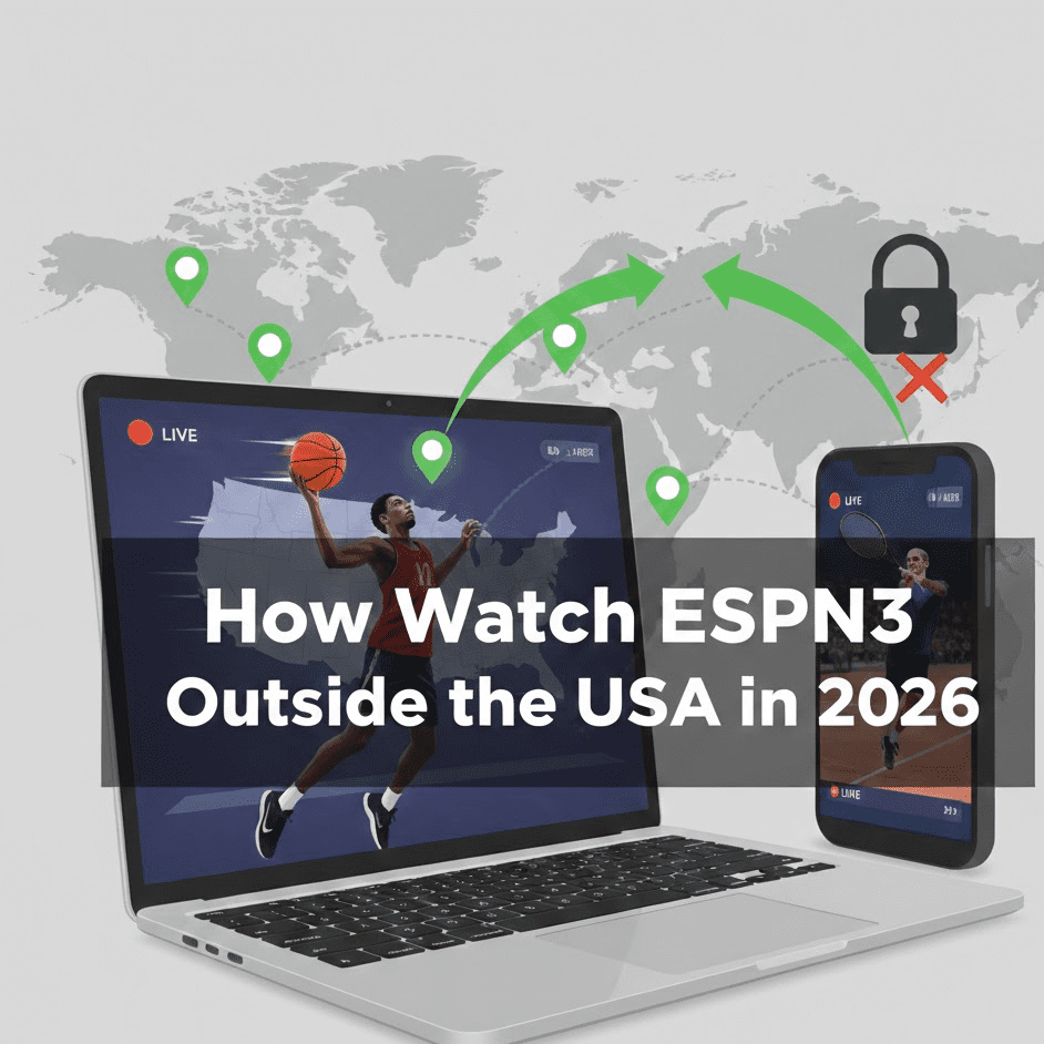 How to Watch ESPN3 Outside the USA in 2026